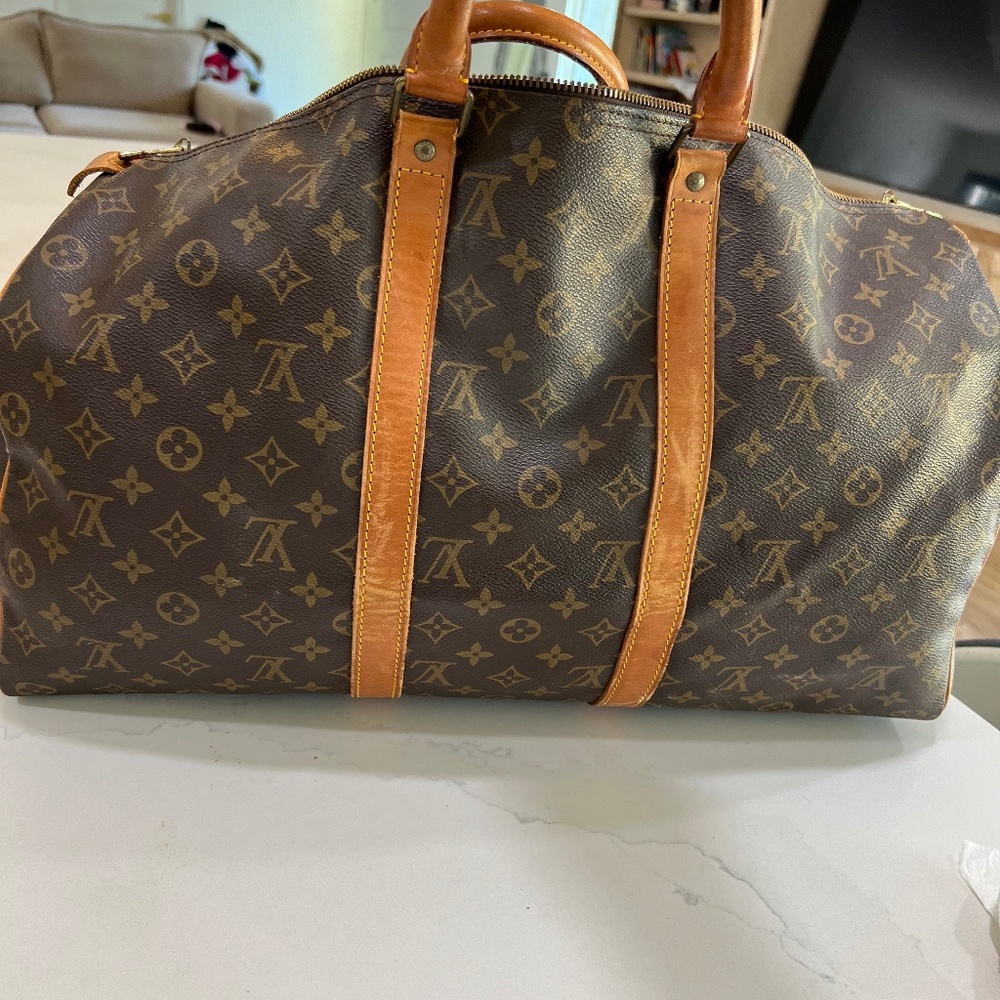 Louis Vuitton keepall bag monogram 50